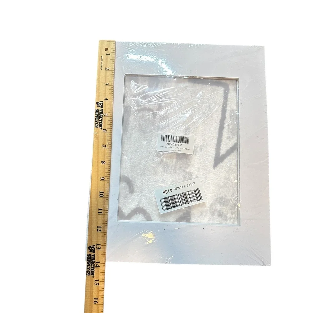 yeestone 10 Pack White Picture Frame Artwork‎ Display Holder for Home Decor